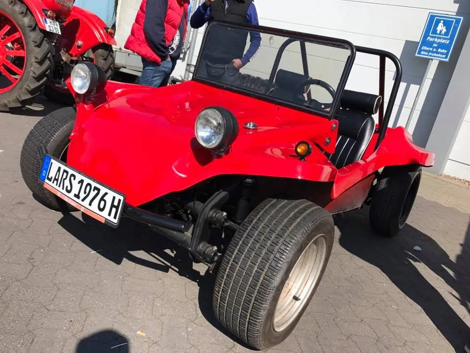 Roter Buggy