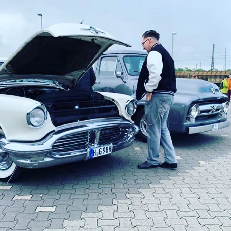 Amerikanische Klassiker beim Treffen